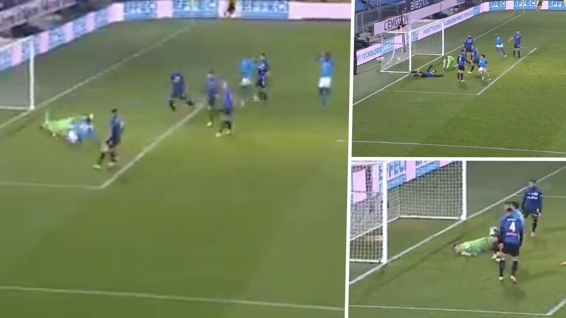 Chucky Lozano Atalanta - Napoli