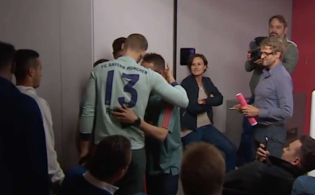 Manuel Neuer Rafinha Bayern Munchen