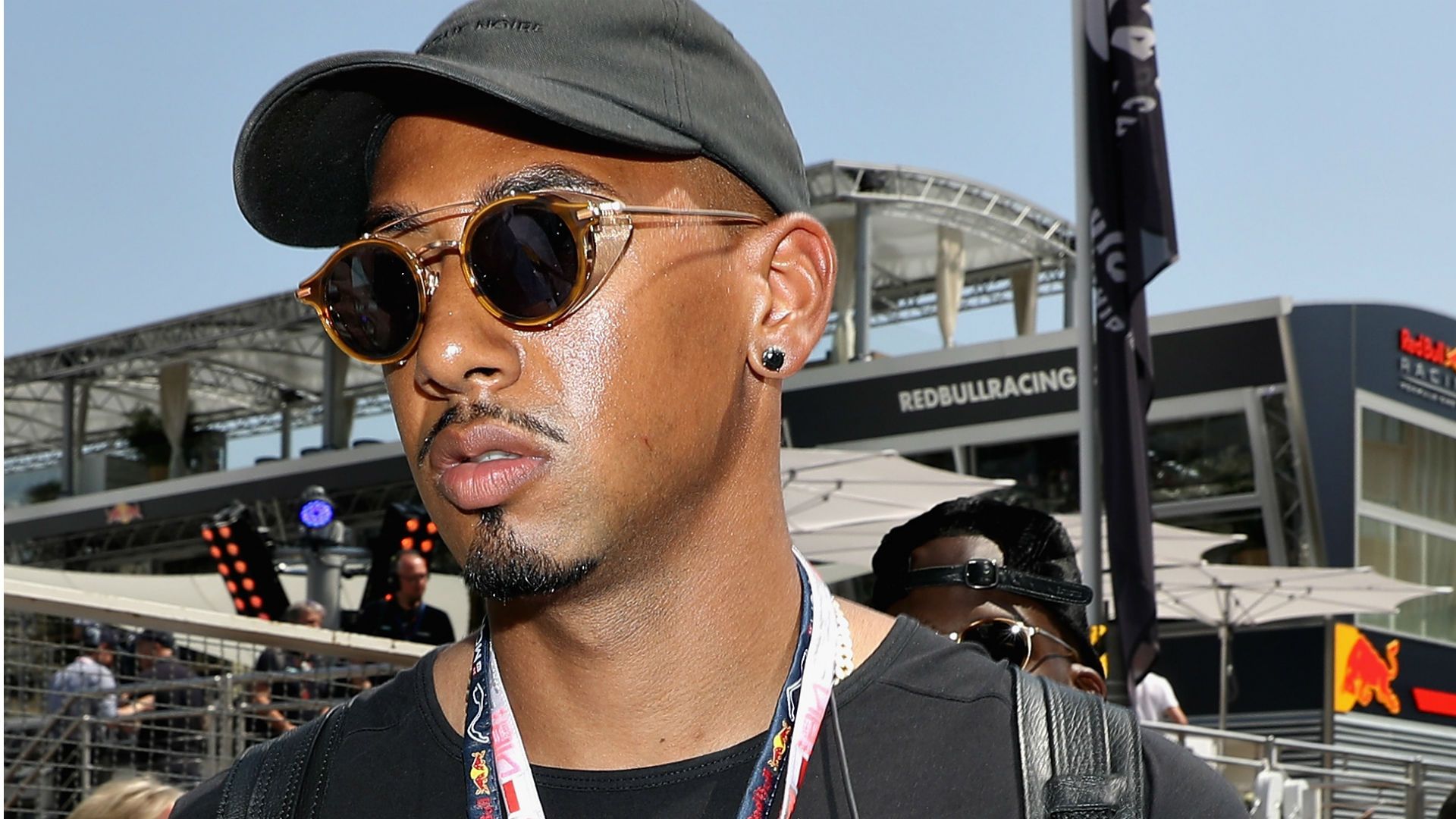 Jerome Boateng F1 Monaco Grand Prix