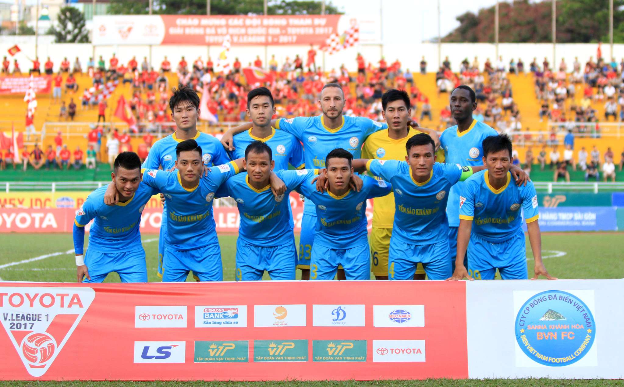 TPHCM Sanna Khánh Hòa Vòng 13 V.League 2017