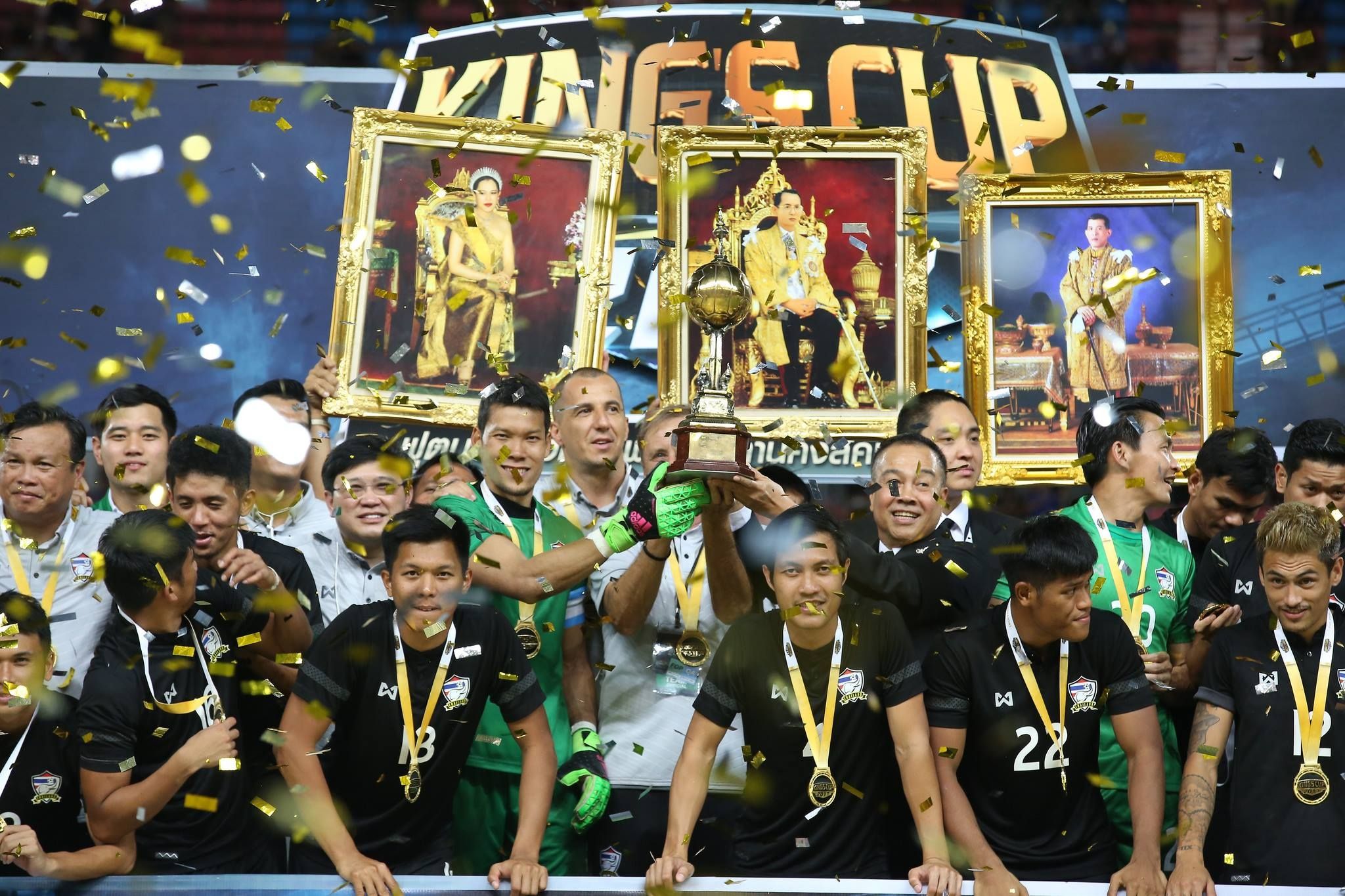 ทีมชาติไทย แชมป์คิงส์คัพ 2017