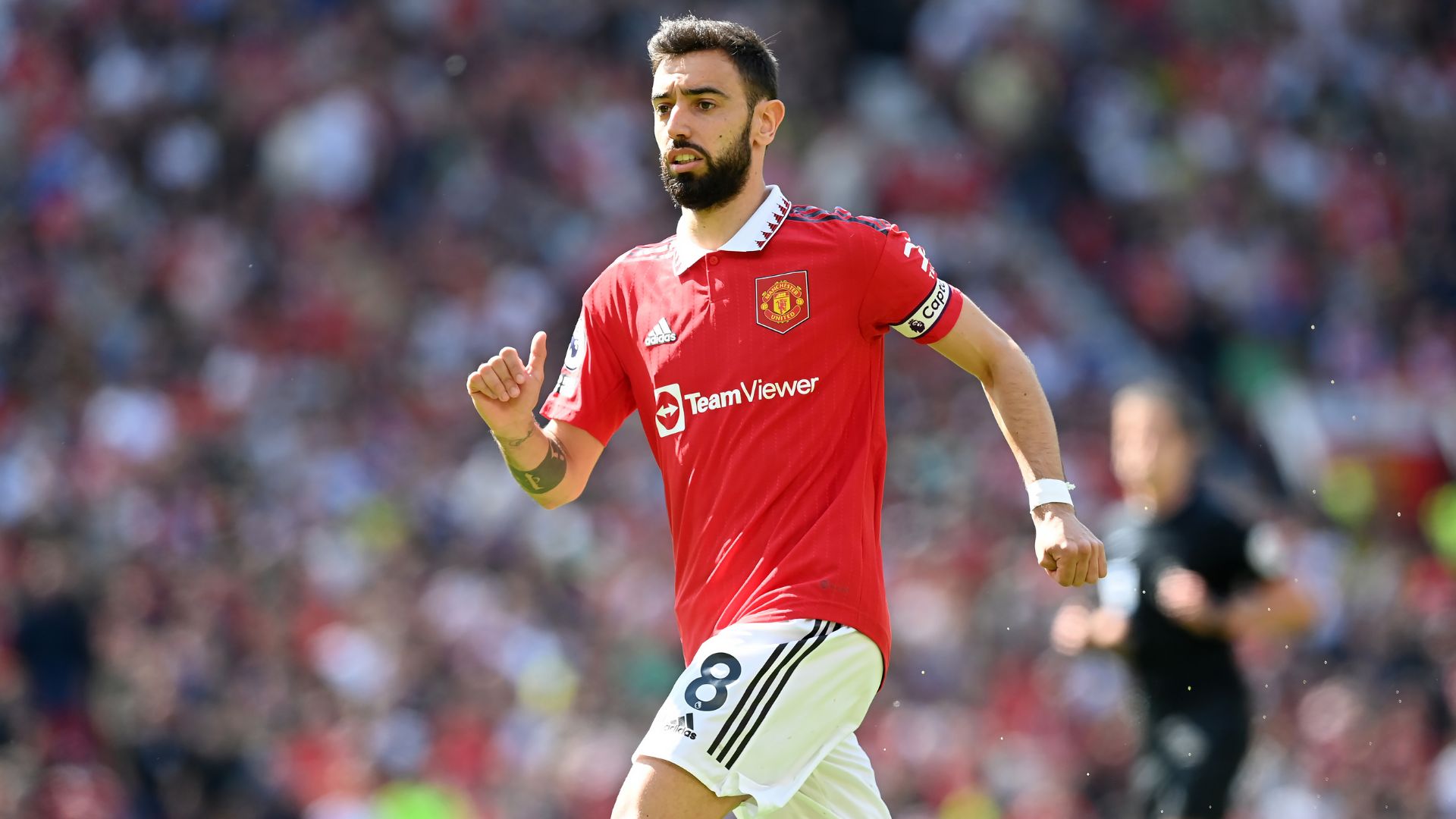 Bruno Fernandes, en un partido