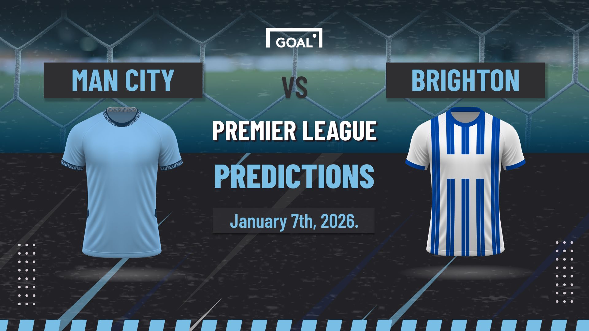 Manchester City vs Brighton Predictions