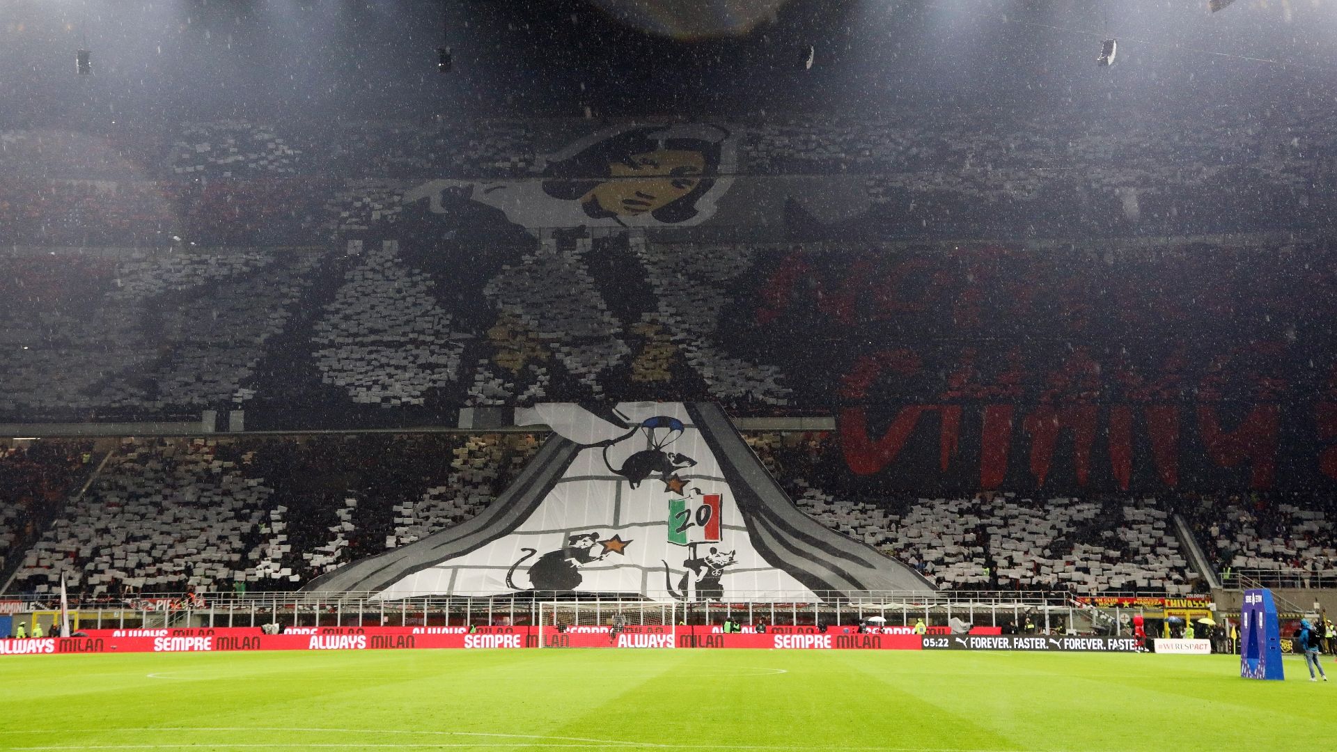 Derby coreografia