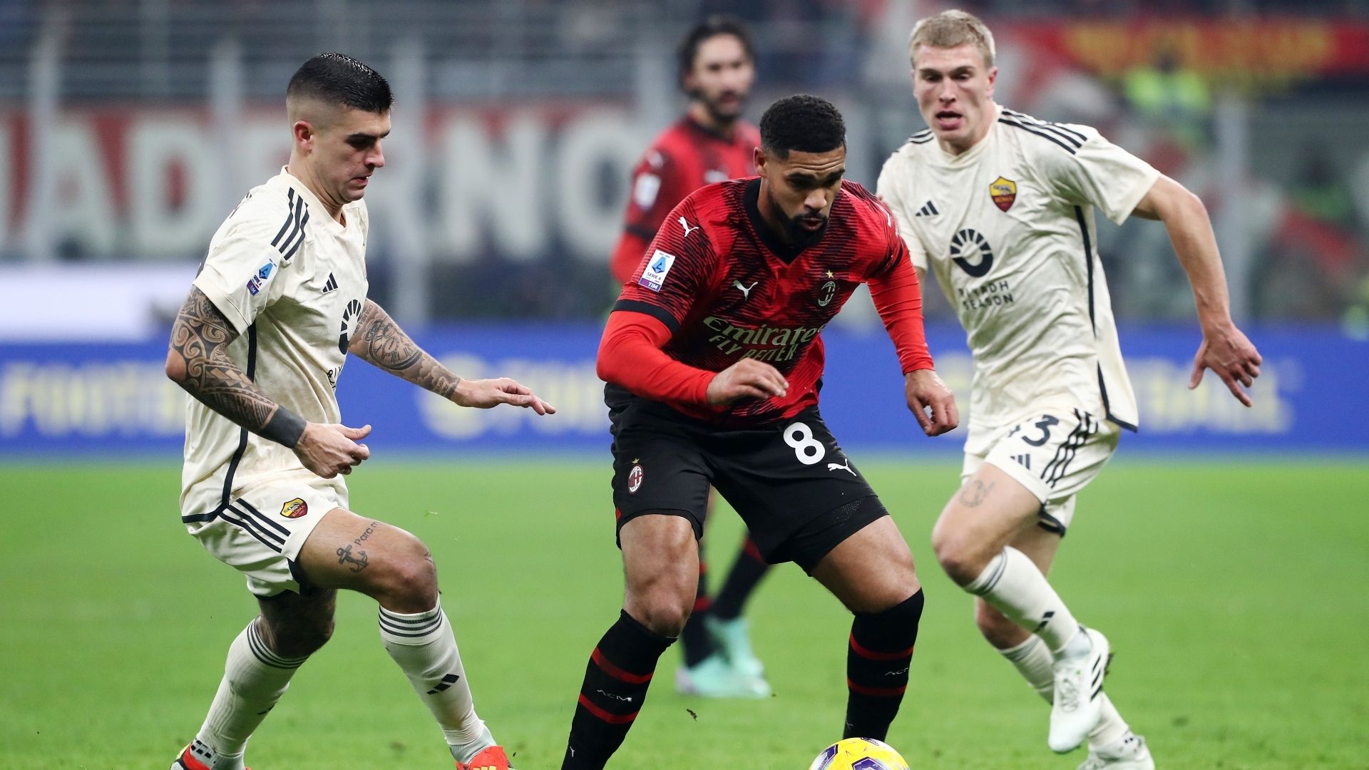 Gianluca Mancini Milan Roma 14012024