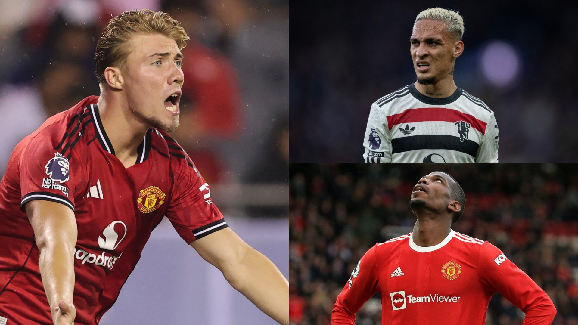 Hojlund Antony Pogba Man Utd GFX