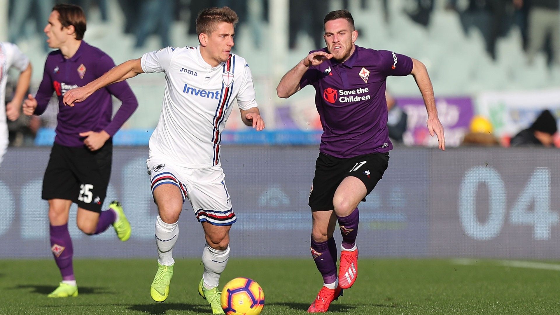 Dennis Praet Jordan Veretout - Fiorentina Sampdoria