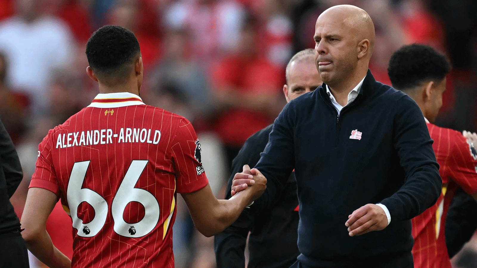 Arne Slot urges Liverpool fans not to boo Trent Alexander-Arnold after exit announcement as he compares potential replacement Conor Bradley to one of world's best right-backs | Goal.com UK