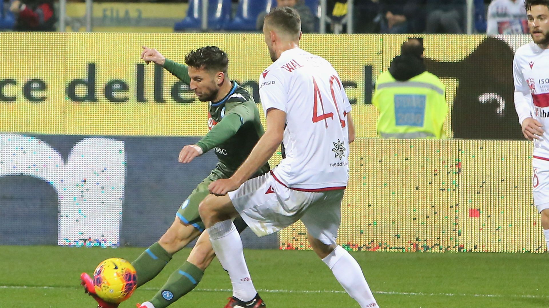 Dries Mertens Cagliari Napoli
