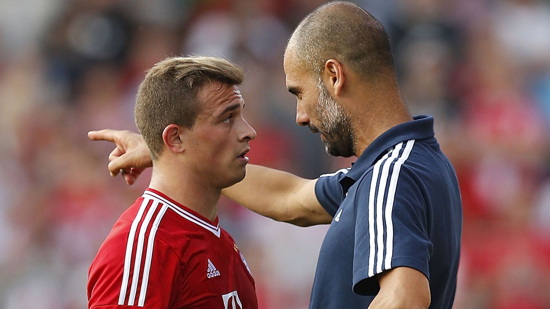 Xherdan Shaqiri Pep Guardiola Bayern München 07132013