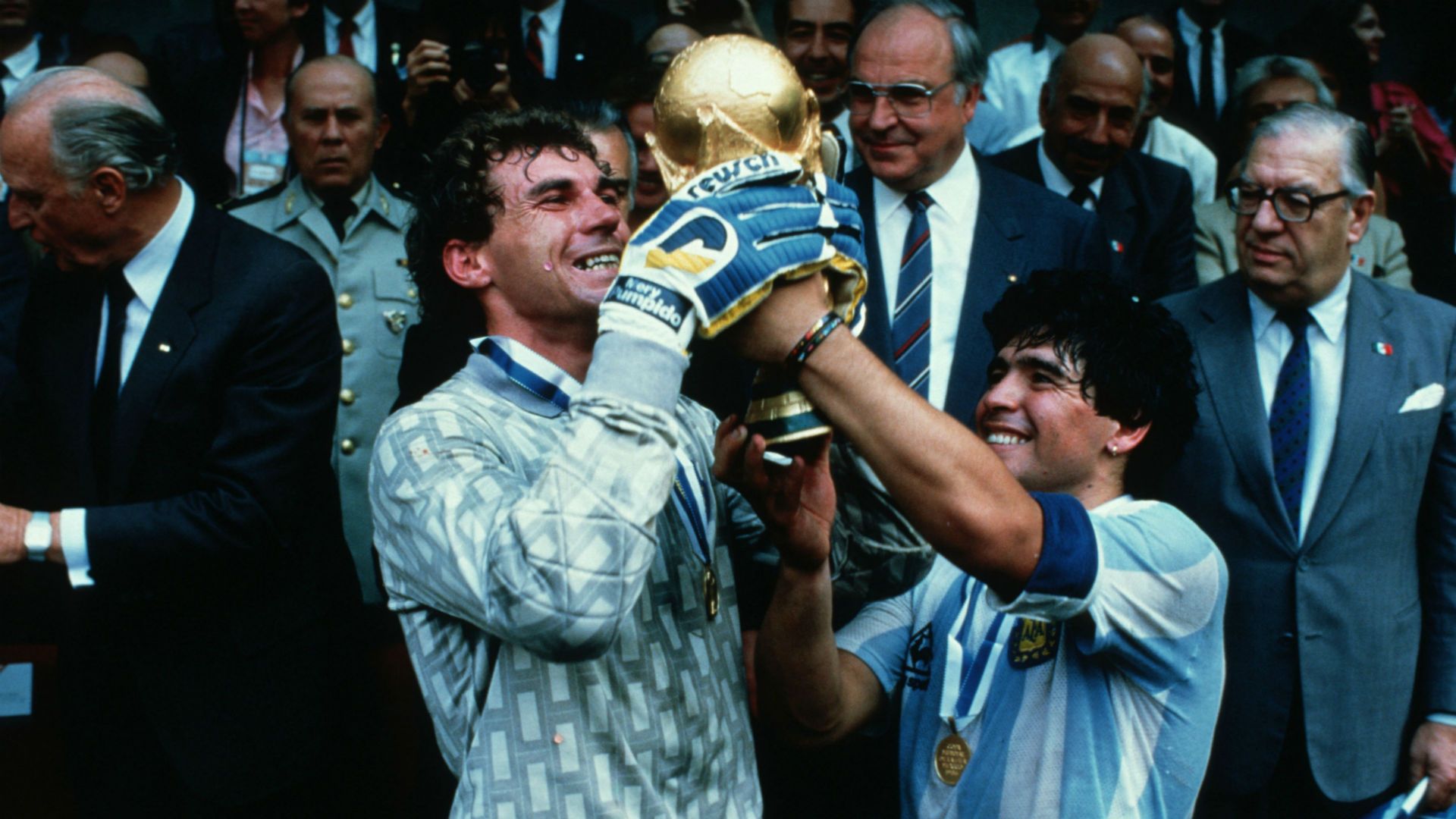 Pumpido Maradona Copa del Mundo 1986