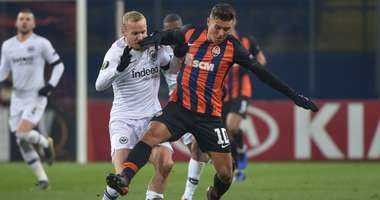 Aluisio Moraes Sebastian Rode Shachtjor Donezk Eintracht Frankfurt Europa League 14022019