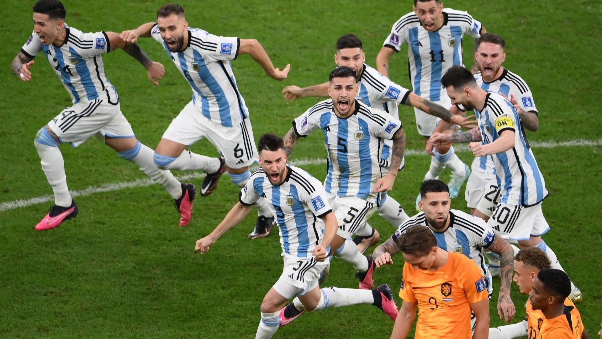 Argentina celebration Netherlands