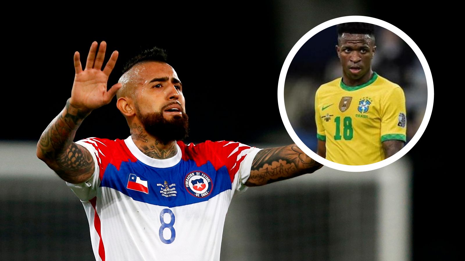 Arturo Vidal - Vinicius Junior