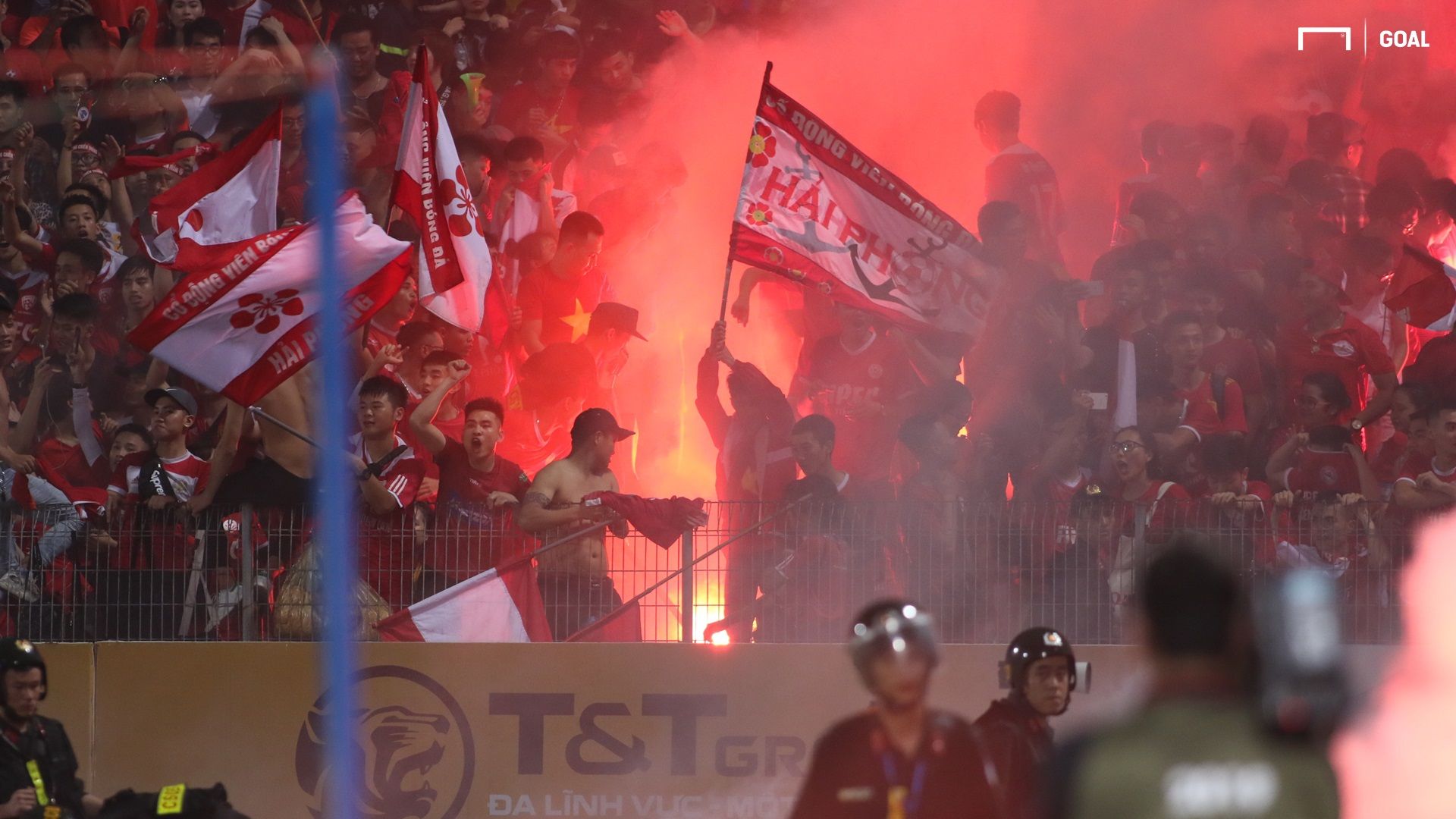 Red Flare Ha Noi vs Hai Phong V.League 2019