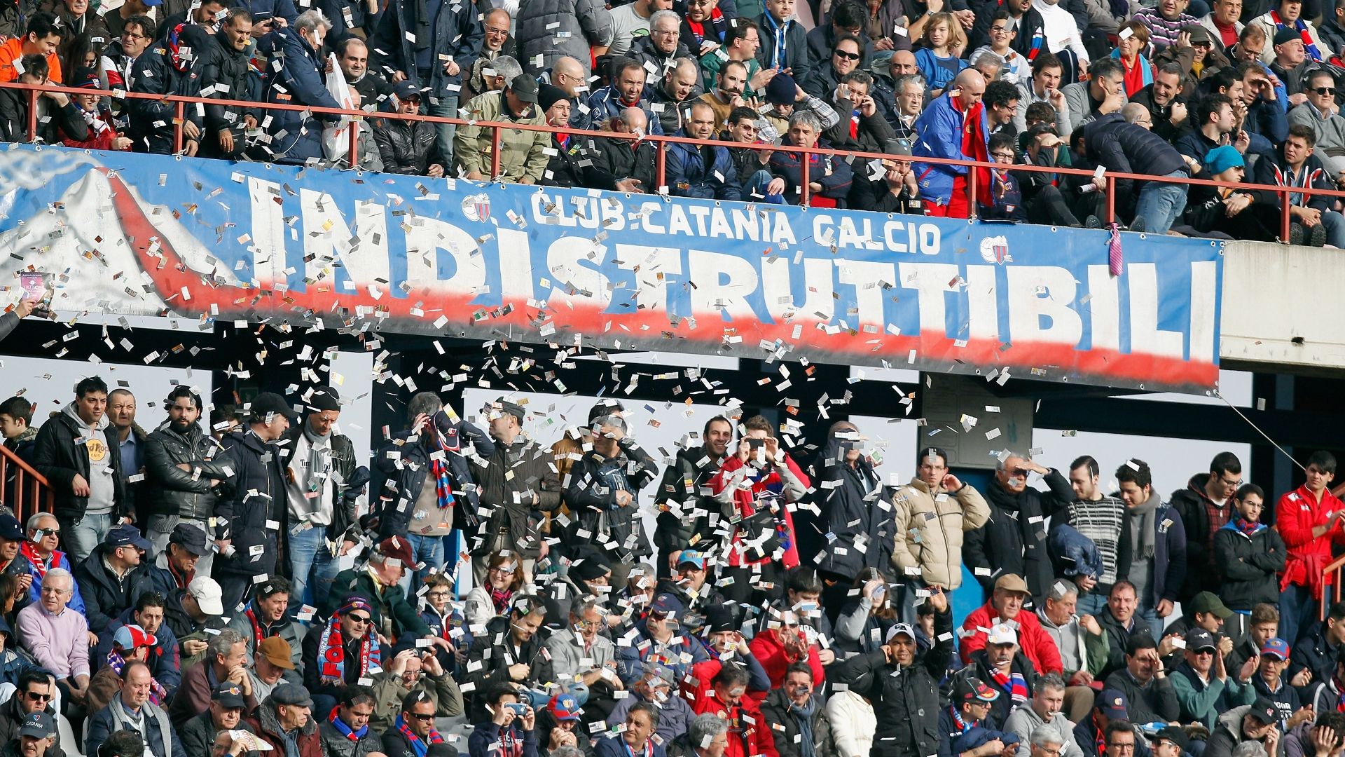 Catania tifosi