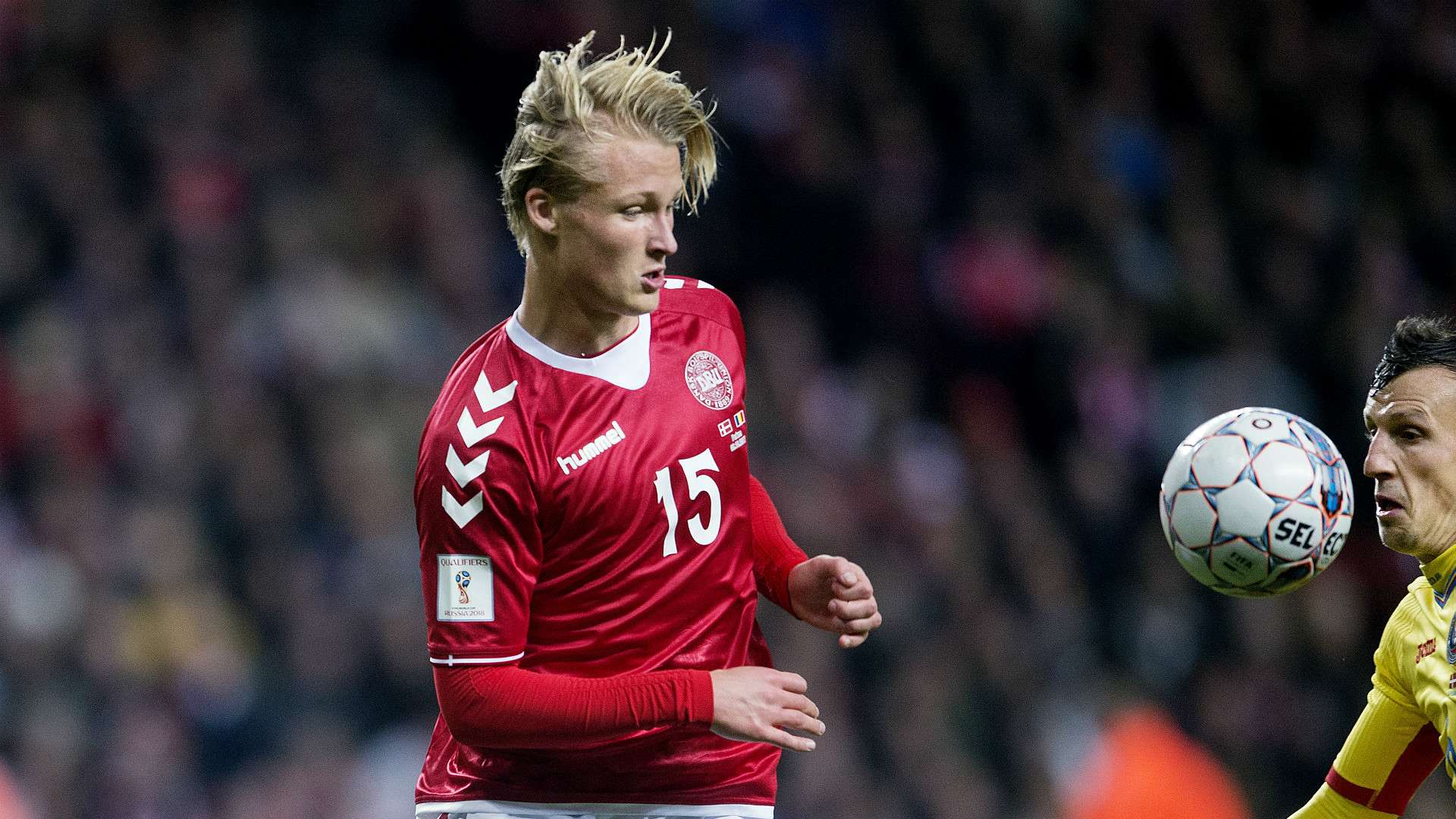 Kasper Dolberg Denmark World Cup 2018