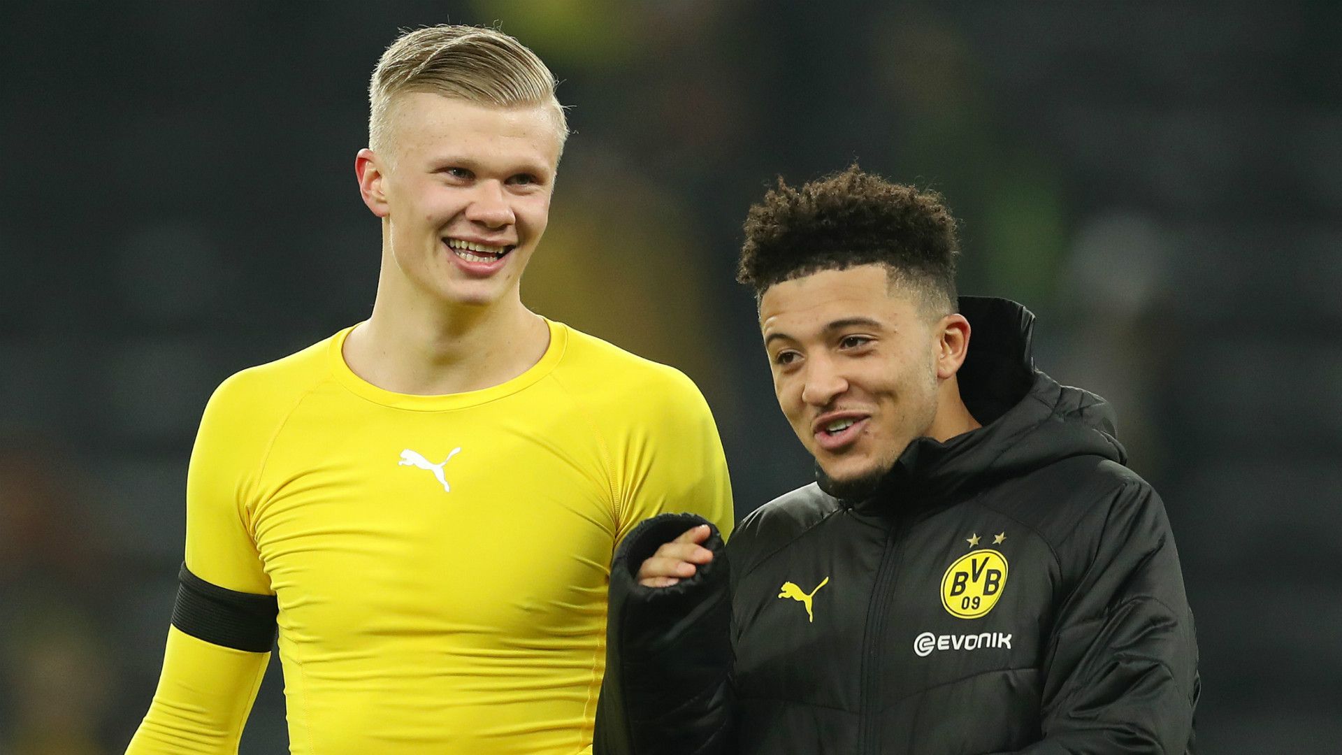 Erling Haaland Jadon Sancho Borussia Dortmund 2019-20