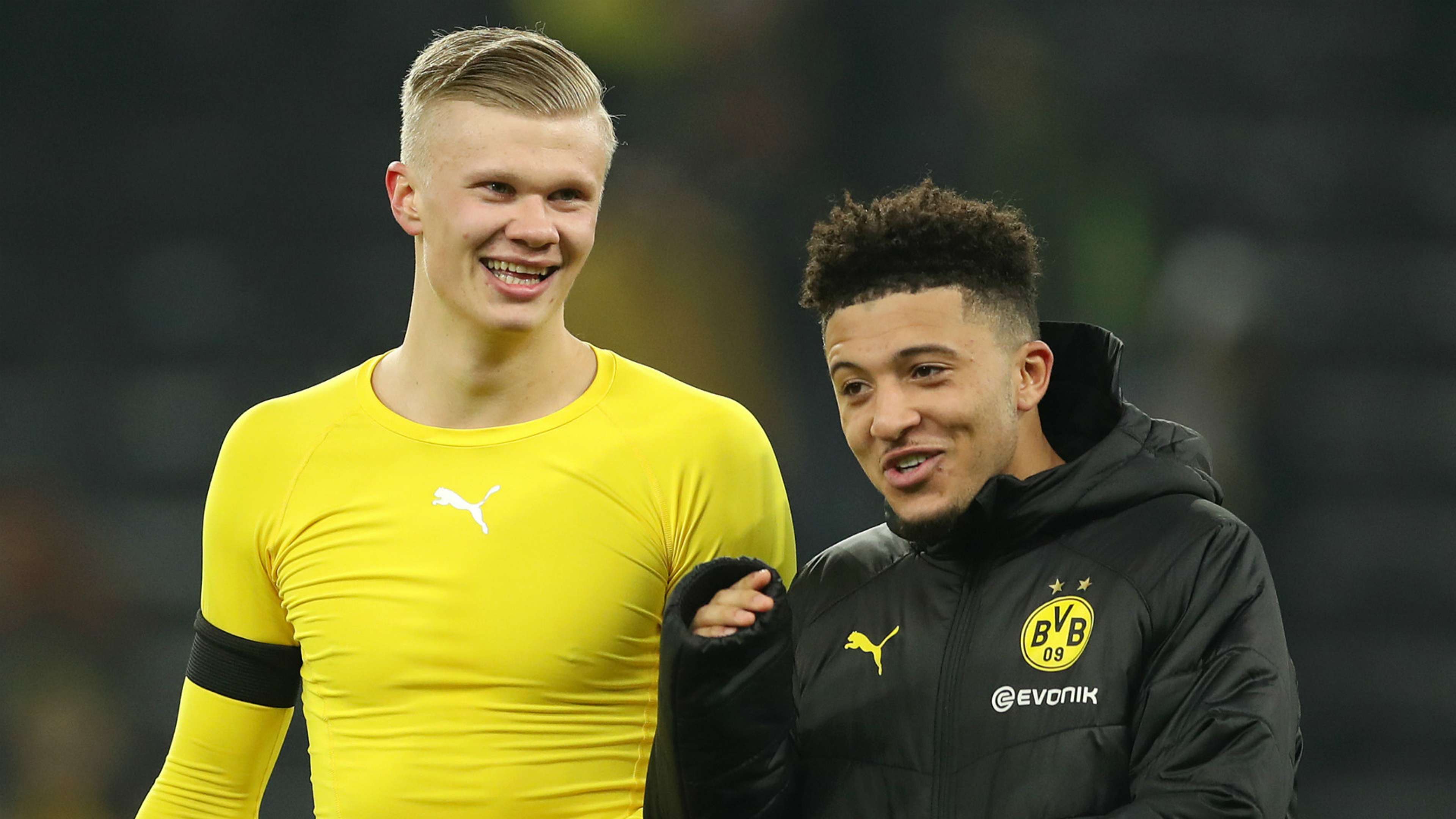 Erling Haaland Jadon Sancho Borussia Dortmund 2019-20