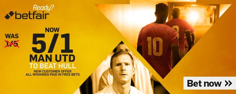 BETFAIR ENHANCED MANCHESTER UNITED V HULL
