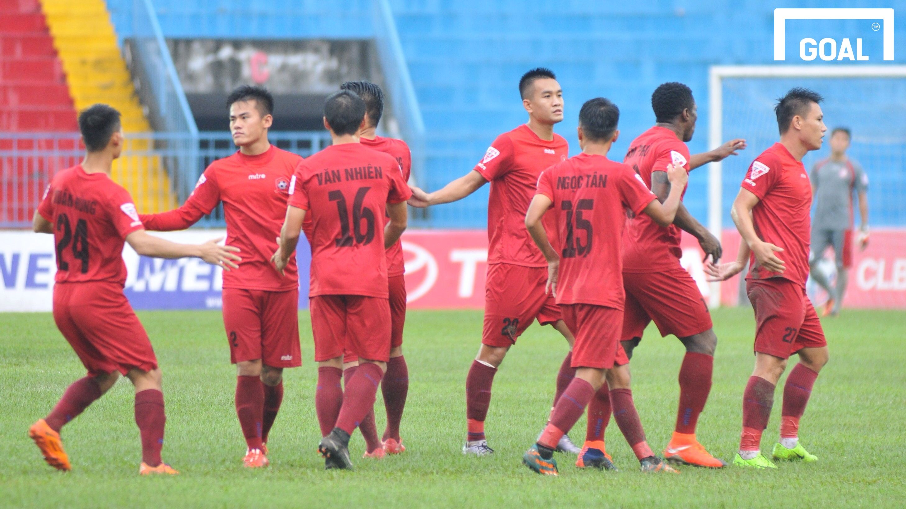 Hải Phòng Sanna Khánh Hòa BVN Vòng 18 V.League 2017