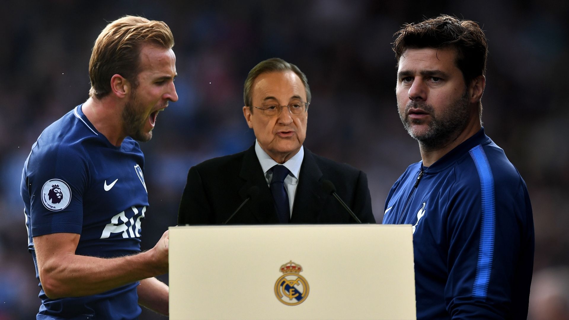Harry Kane, Mauricio Pochettino, Florentino Perez split