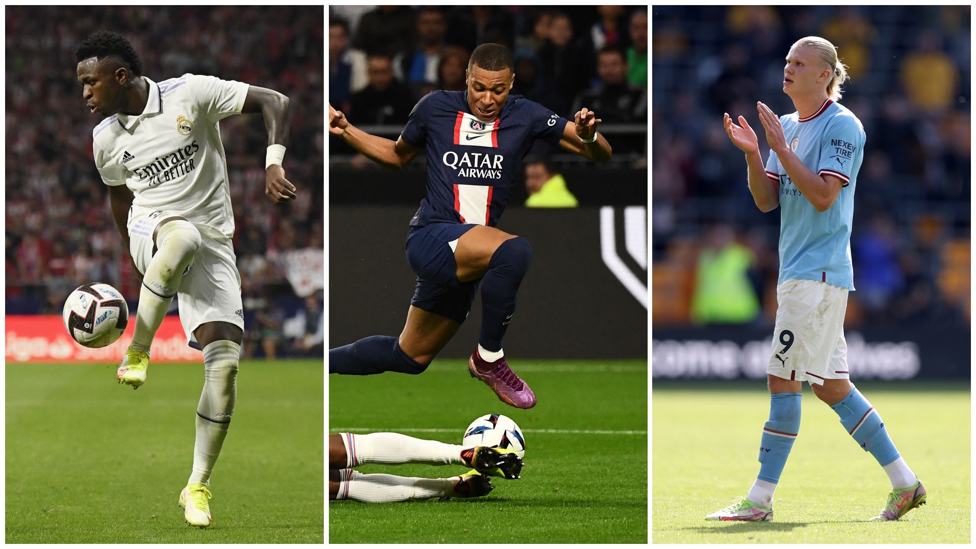 Vinicius Mbappe Haaland