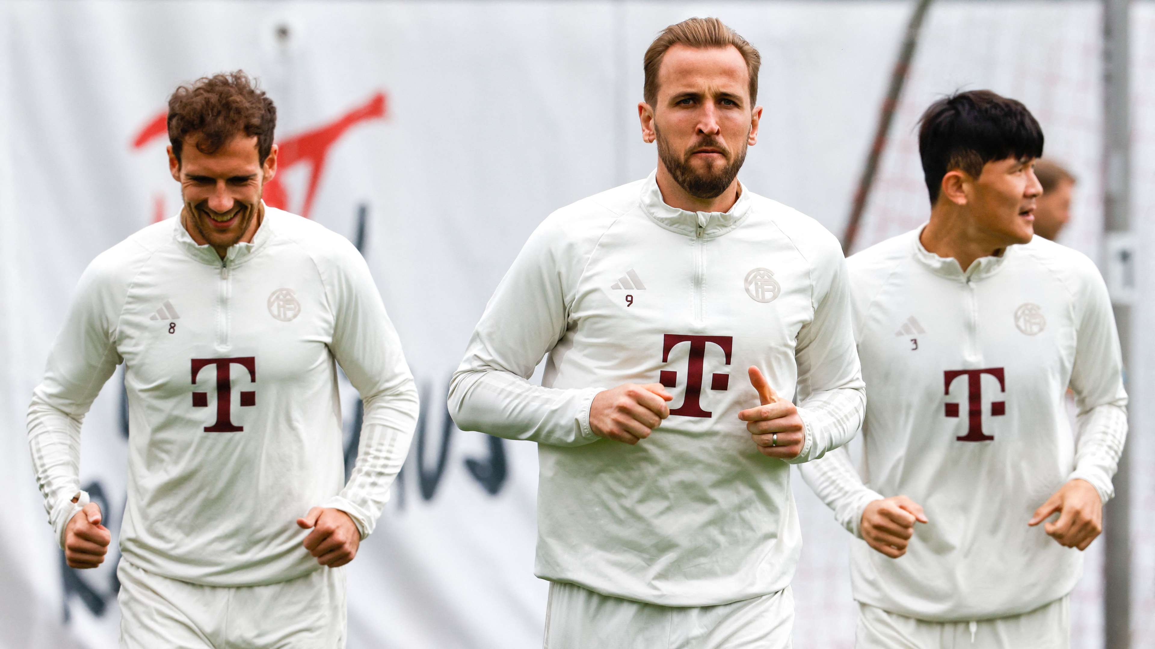 Harry Kane Bayern Munich training
