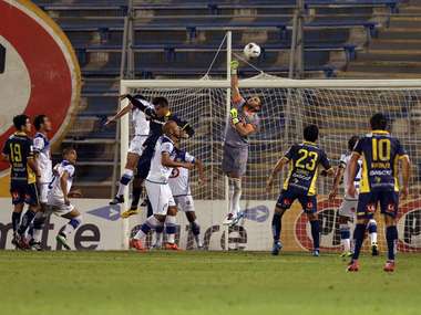 Cristian Muñoz, a los 37 años, fue figura ante Barnechea.