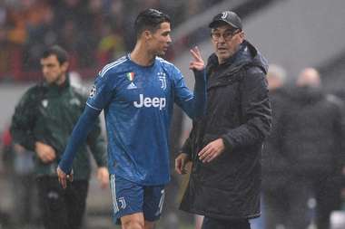 Cristiano Ronaldo Maurizio Sarri Juventus