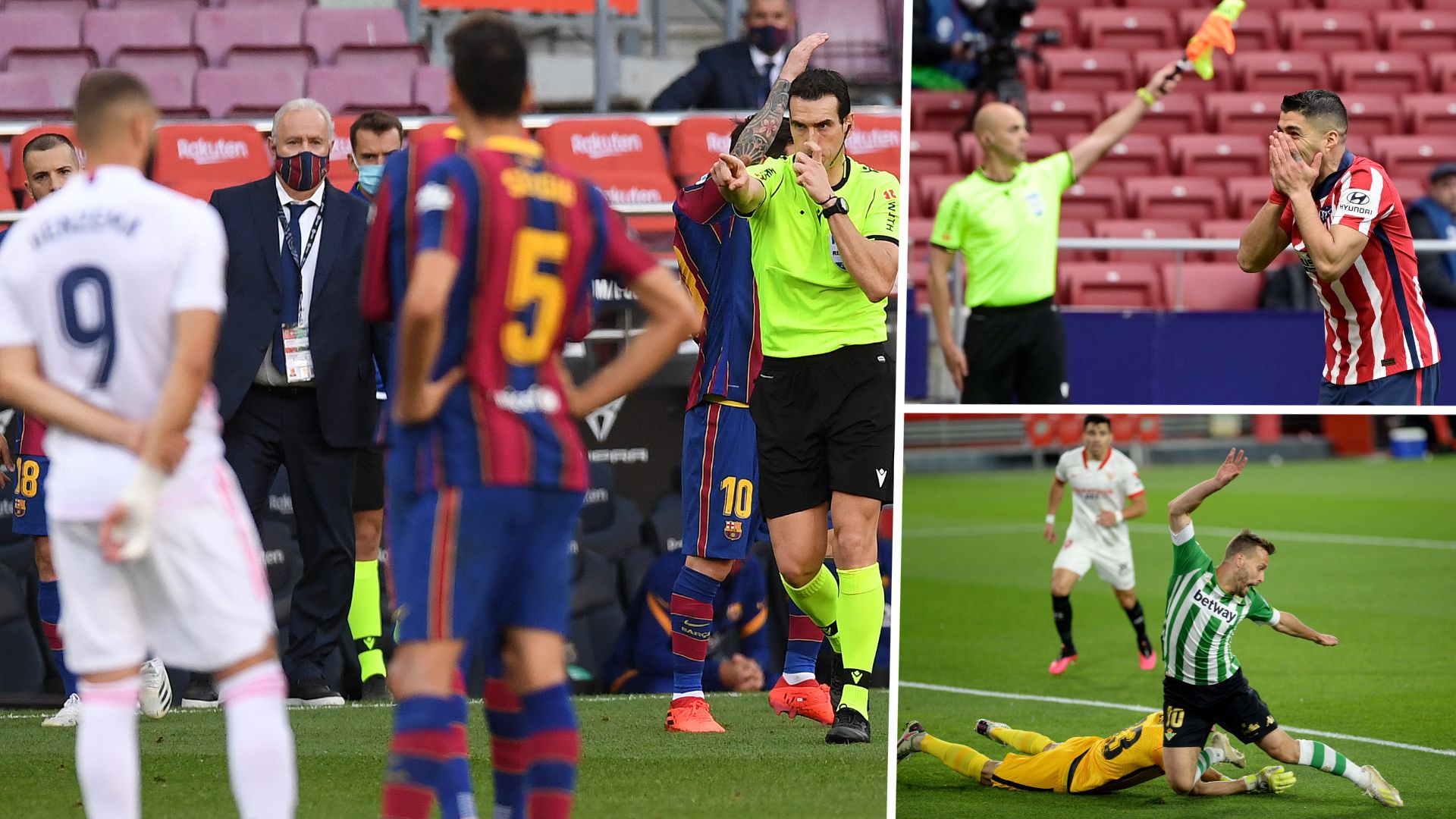 Protestas árbitros LaLiga