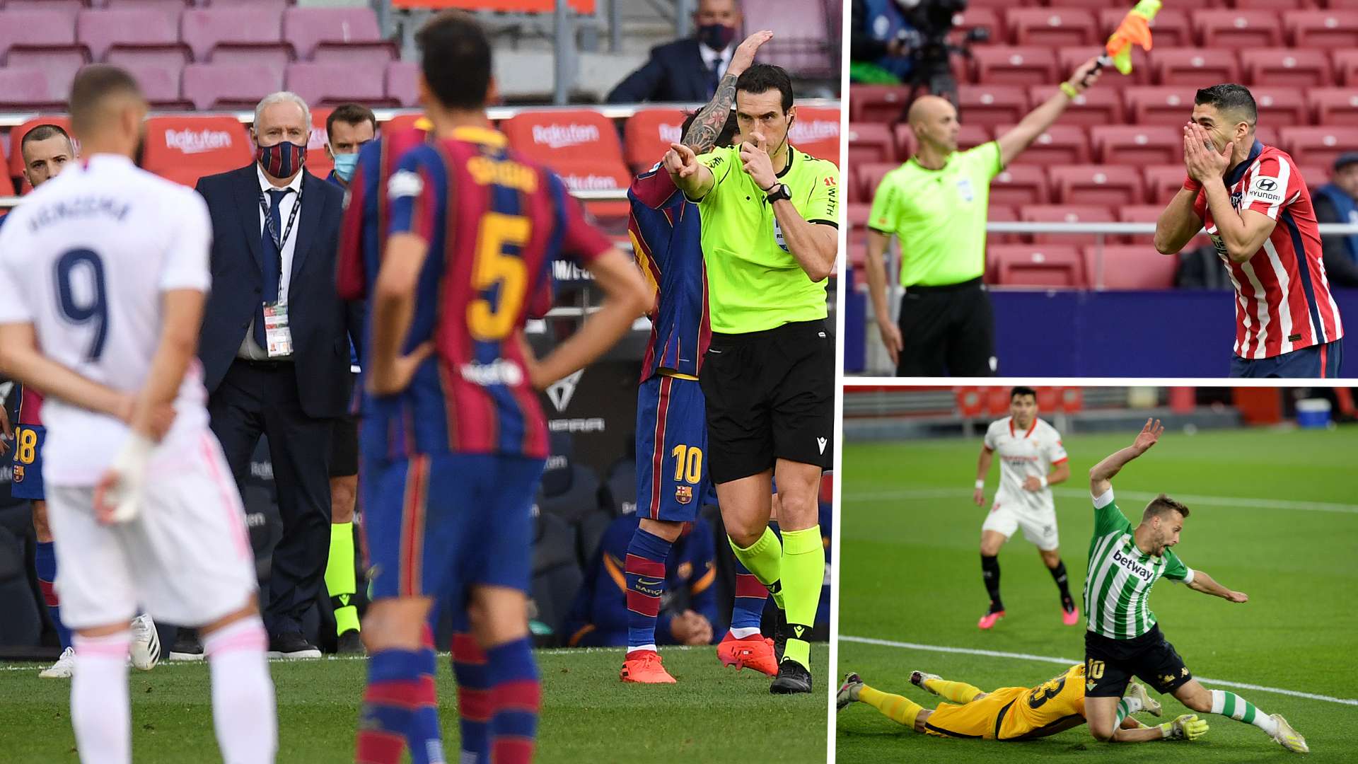 Protestas árbitros LaLiga