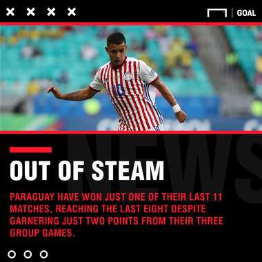 Brazil Paraguay graphic