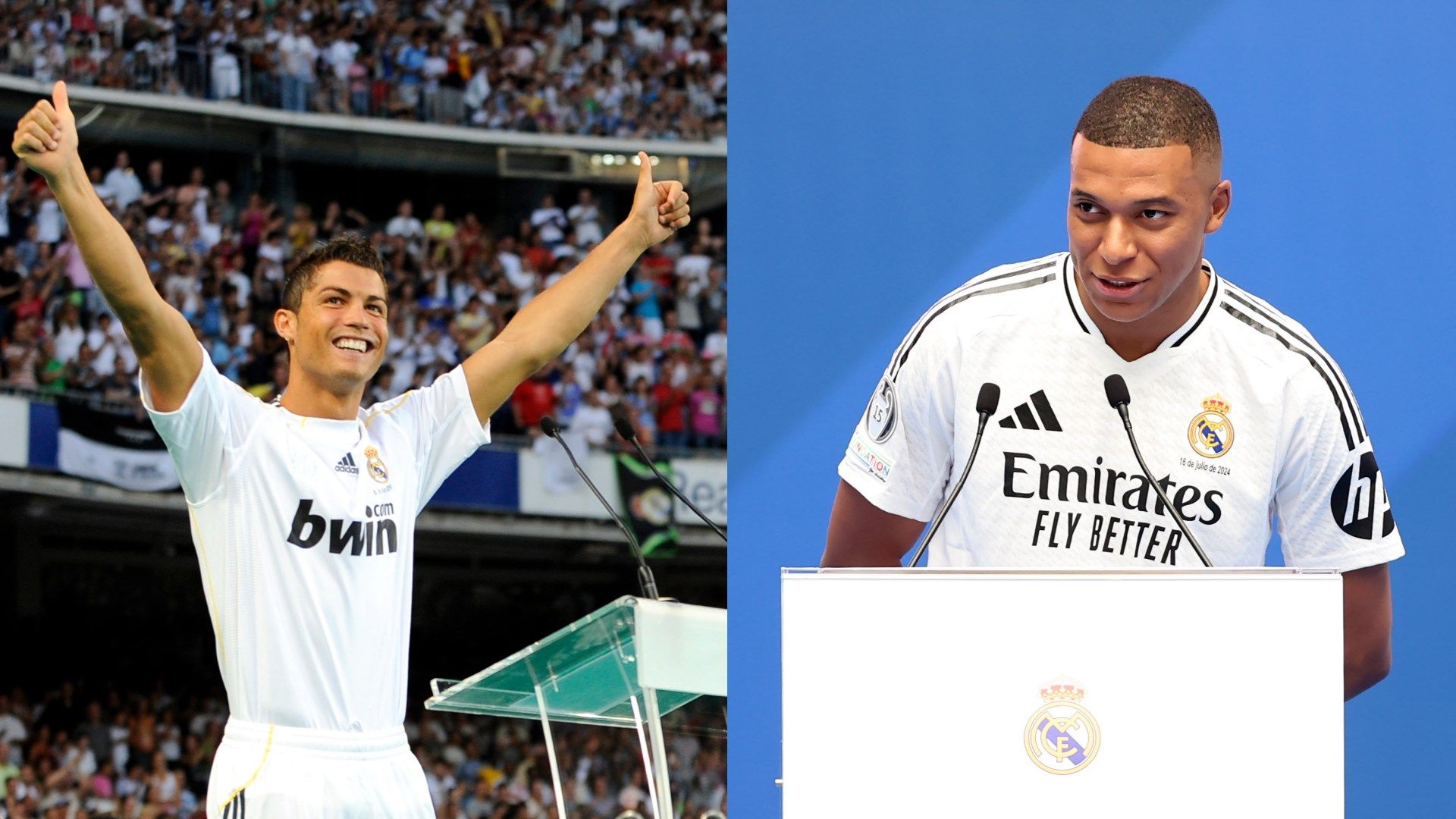 Cristiano Ronaldo Kylian Mbappe