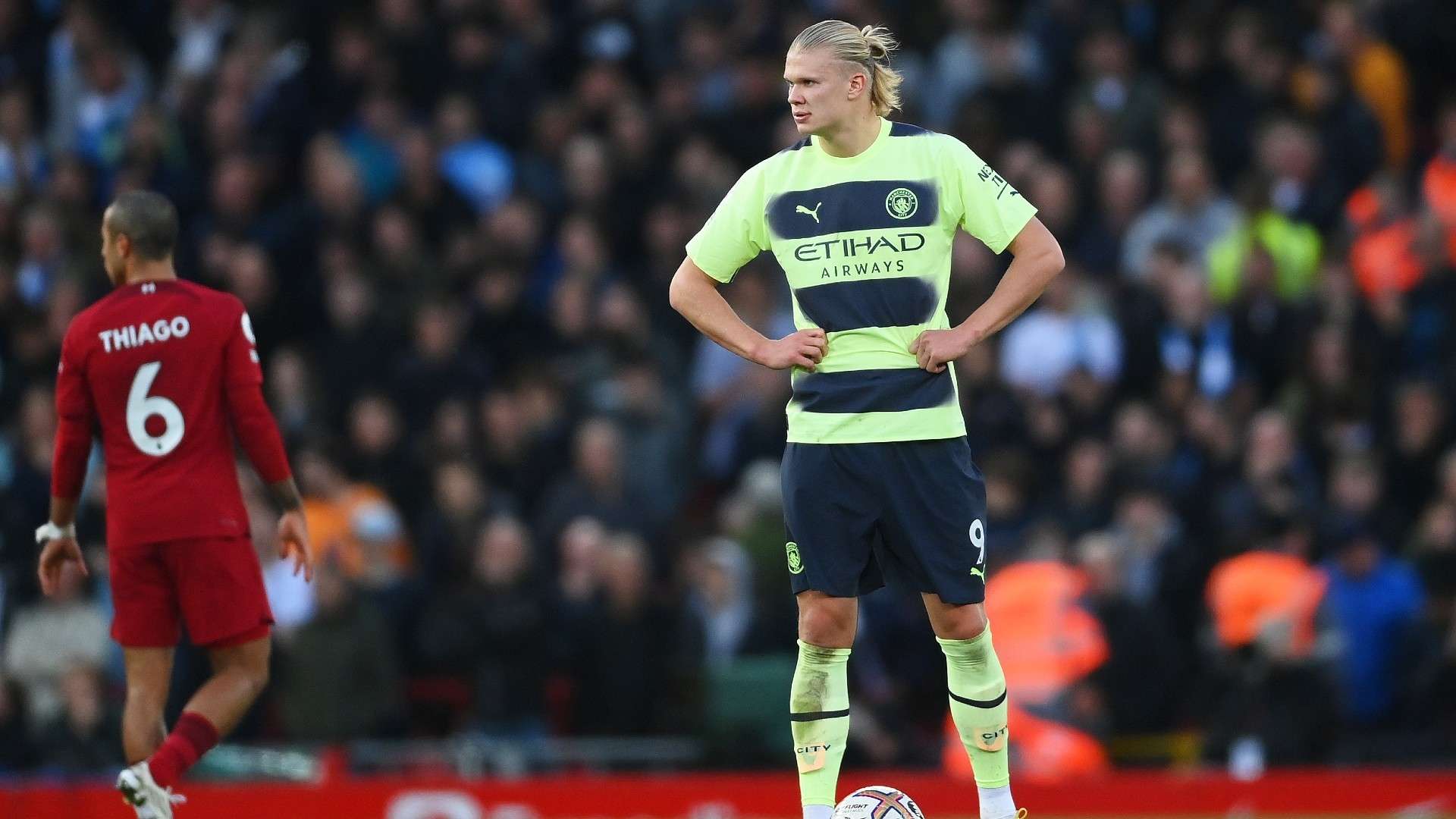 Erling Haaland Liverpool Manchester City