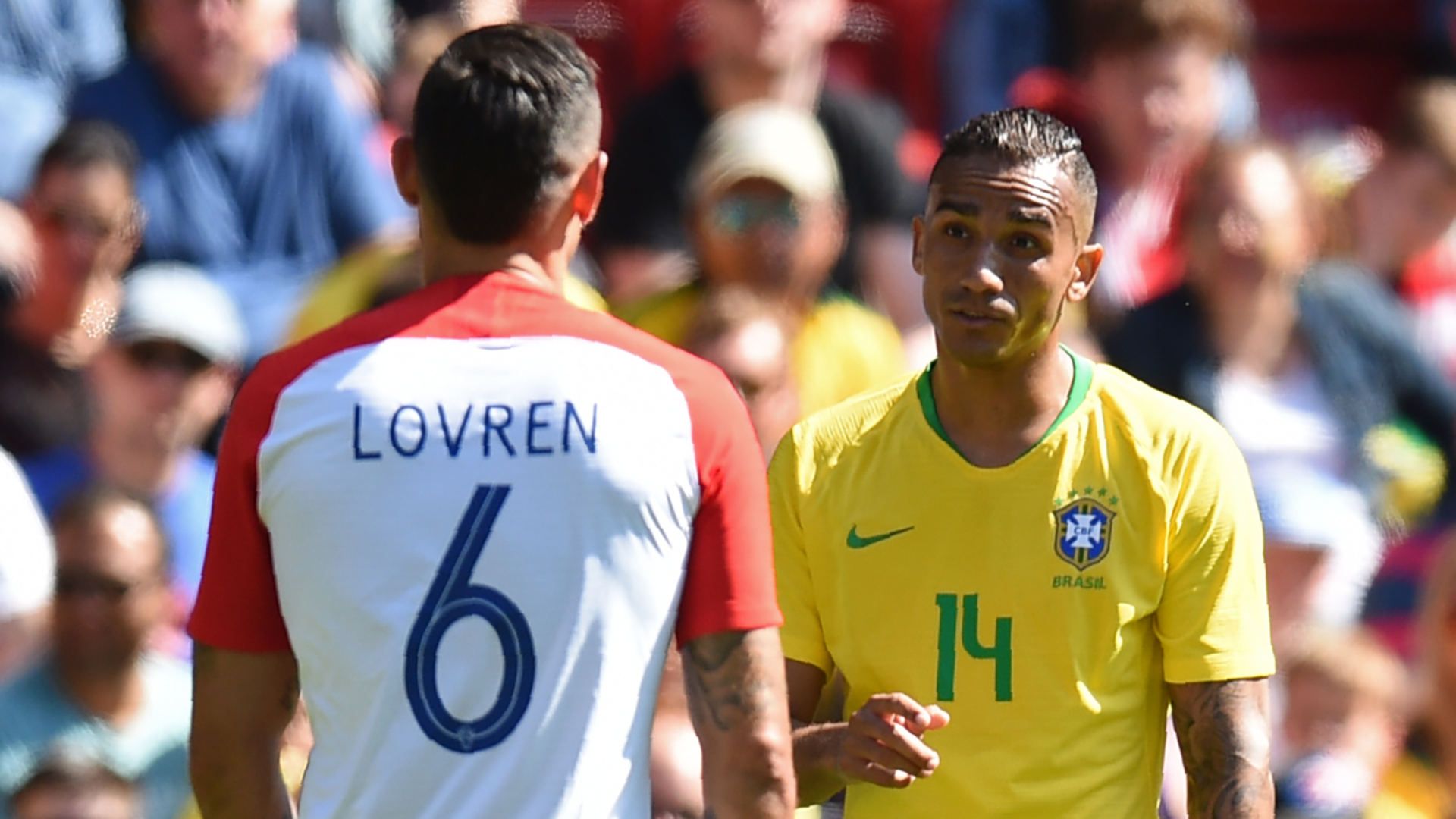 Danilo Lovren Brazil Croatia Friendlies 03062018