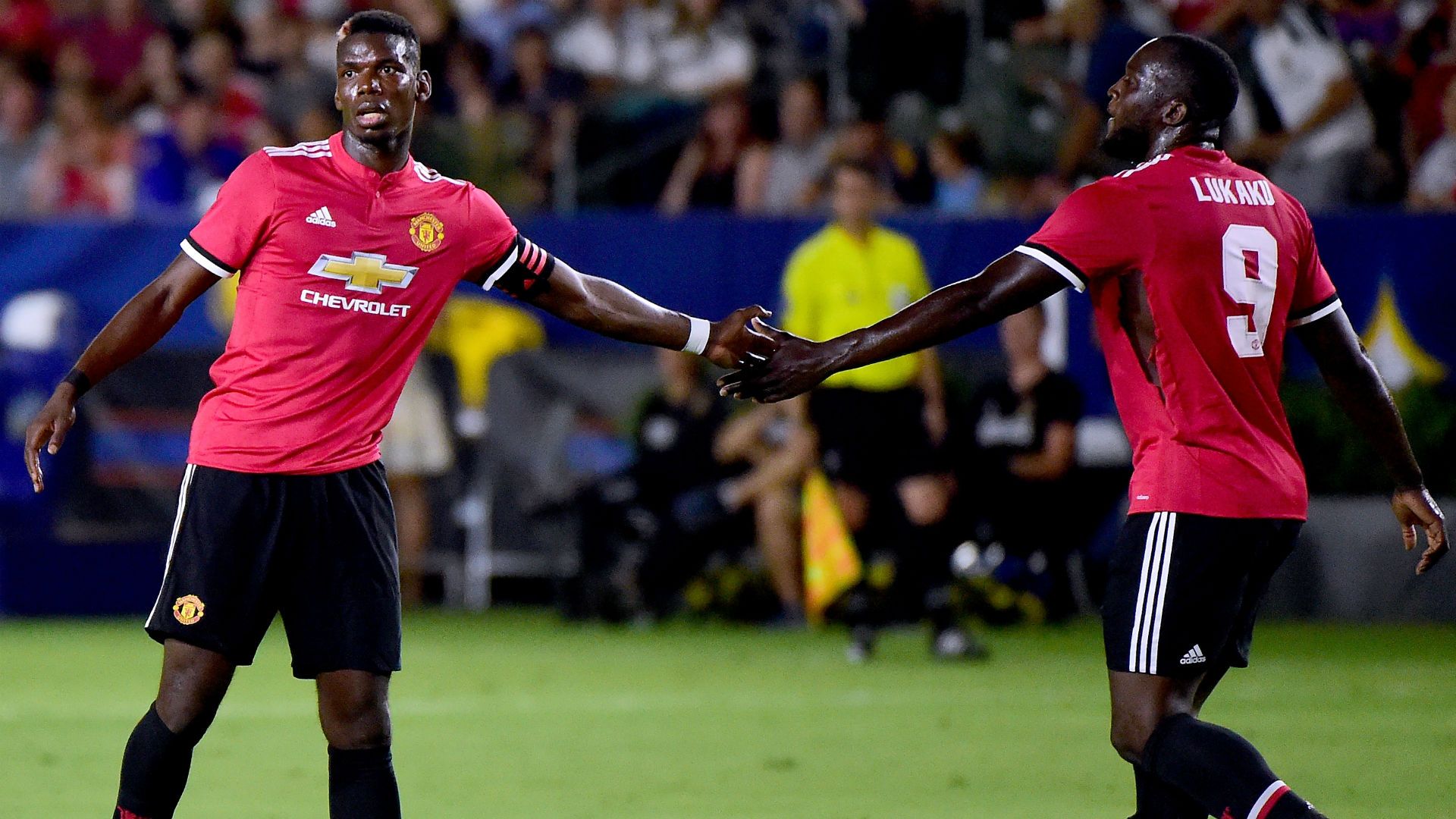 Paul Pogba Romelu Lukaku Manchester United