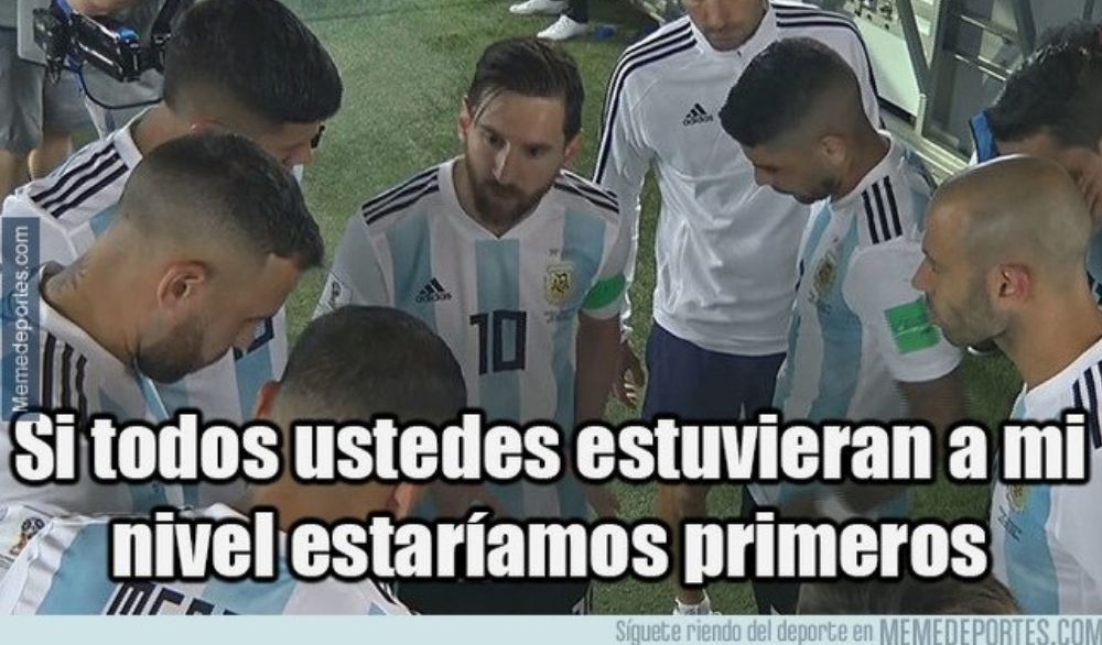 Memes Argentina Nigeria 260618