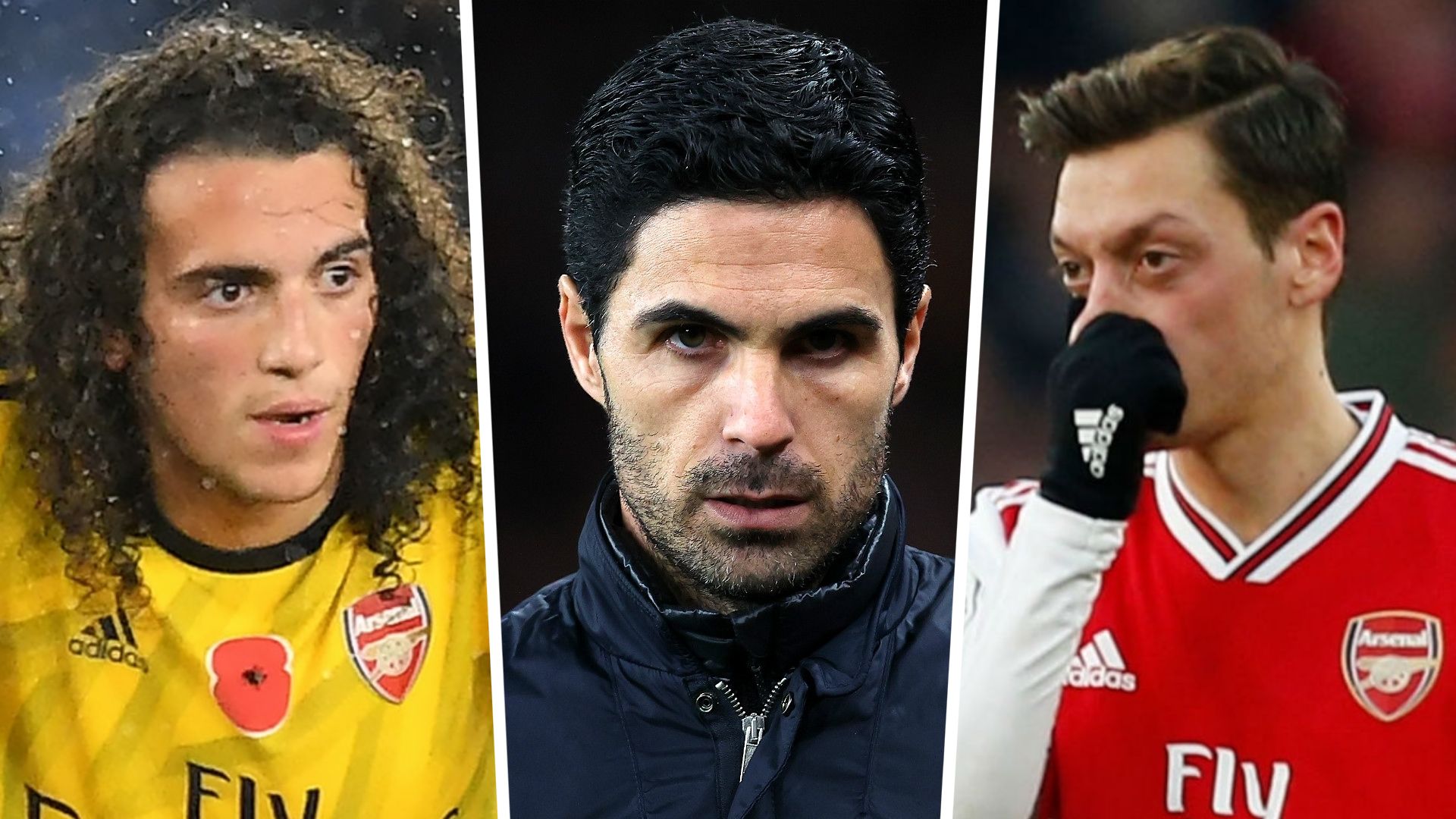 Guendouzi Arteta Ozil Arsenal 2020