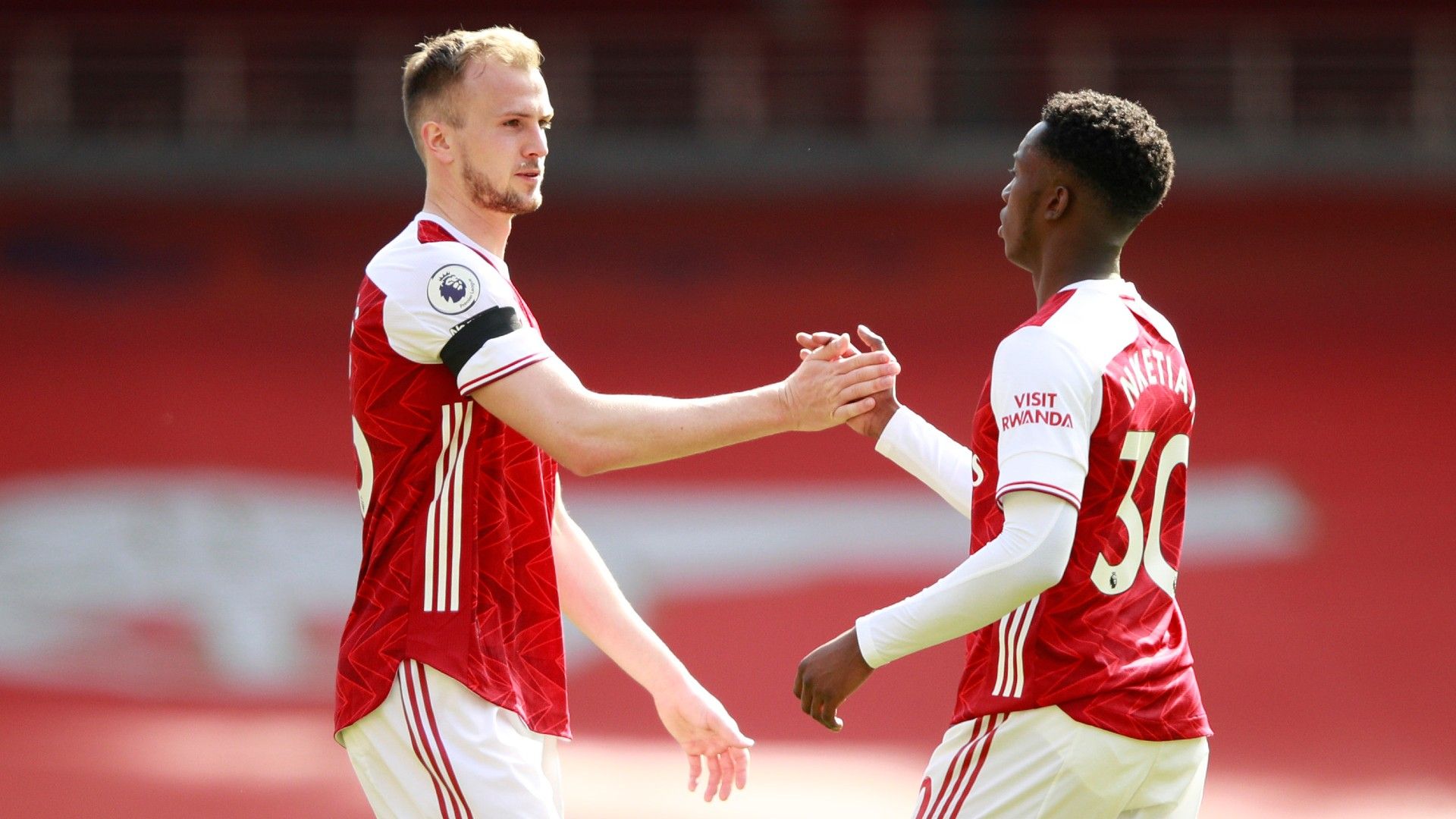 Holding Nketiah Arsenal 2021