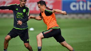 Rafa Marquez Andres Guardado Mexico