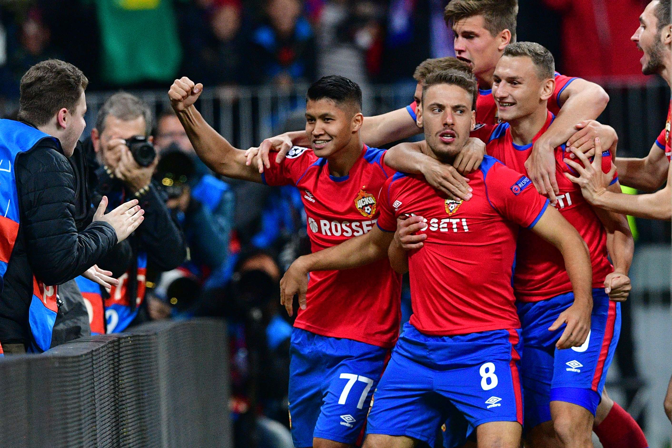 NIKOLA VLASIC CSKA MOSCU REAL MADRID CHAMPIONS LEAGUE