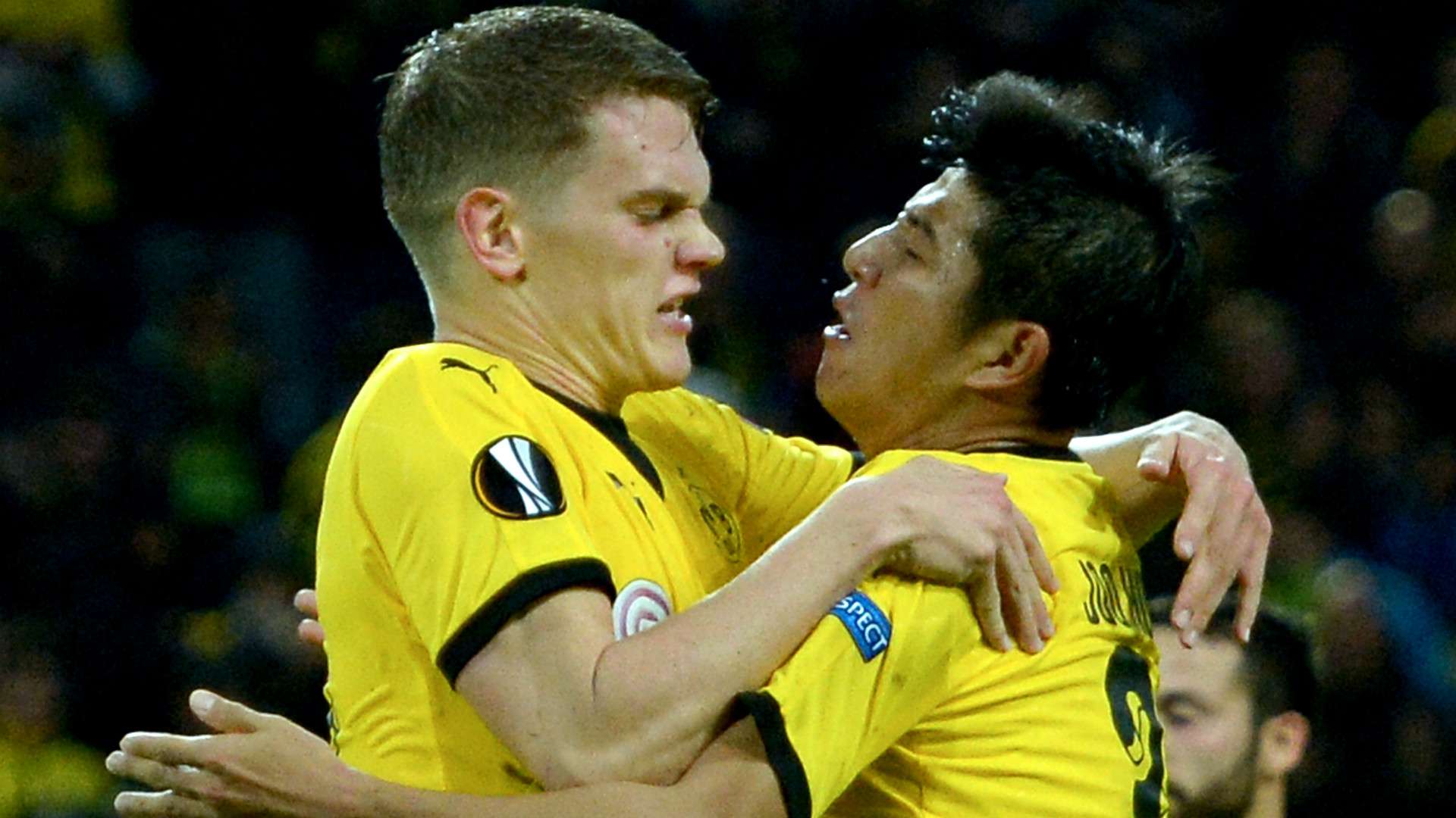 Matthias Ginter Joo Ho Park Borussia Dortmund Krasnodar Europa League 17092015