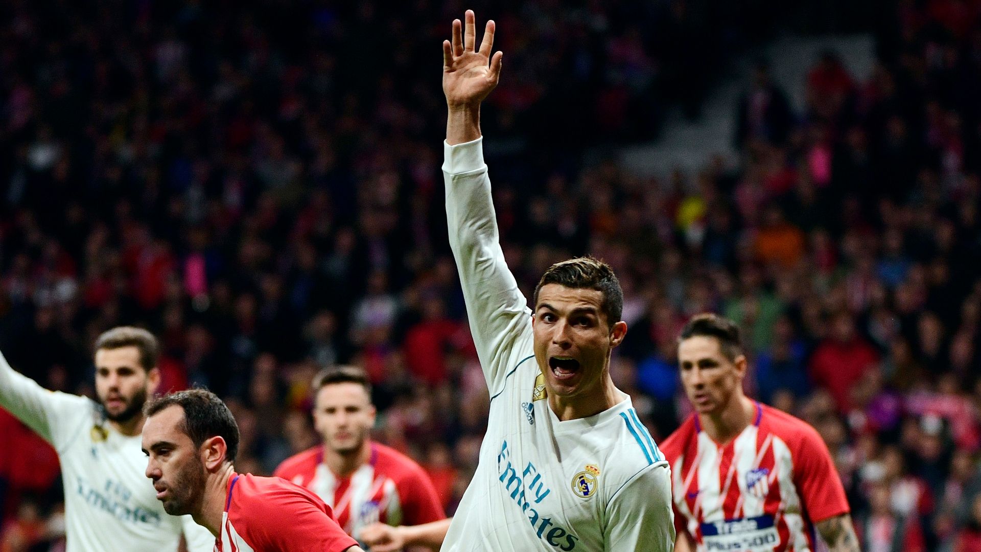 Cristiano Ronaldo Real Madrid Atletico