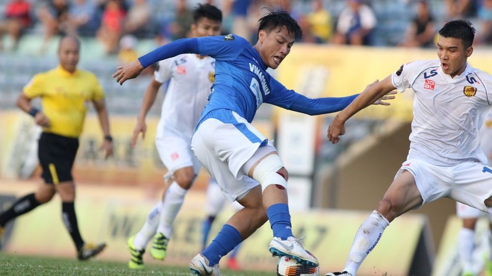 Dao Duy Khanh vs Mac Hong Quan Quang Nam vs Than Quang Ninh V.League 2019