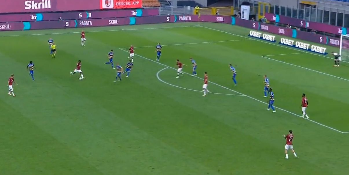 Franck Kessie Milan Parma 2020