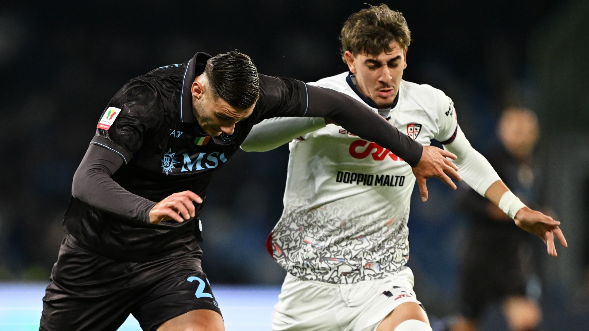 Lucca Napoli Cagliari Coppa Italia