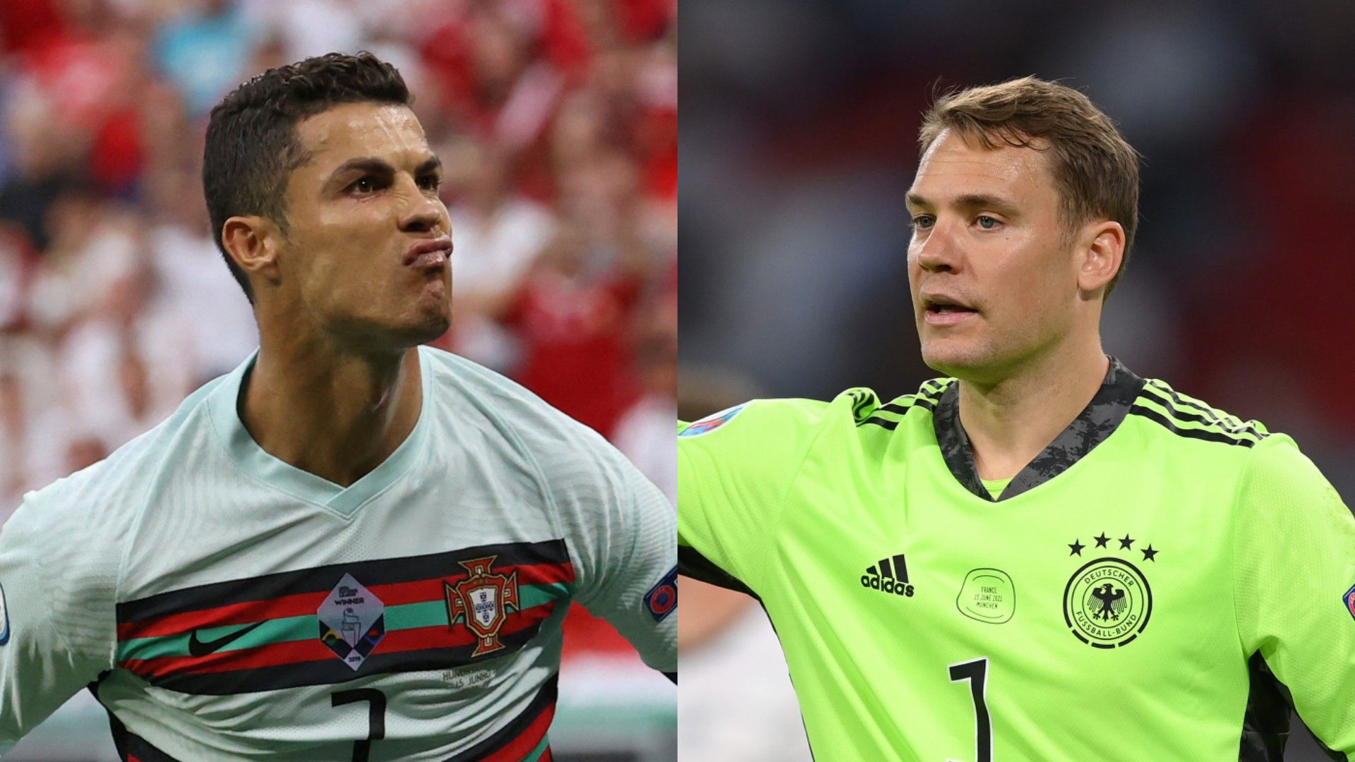 MP_Christiano RONALDO_portugal vs Manuel Neuer_germany