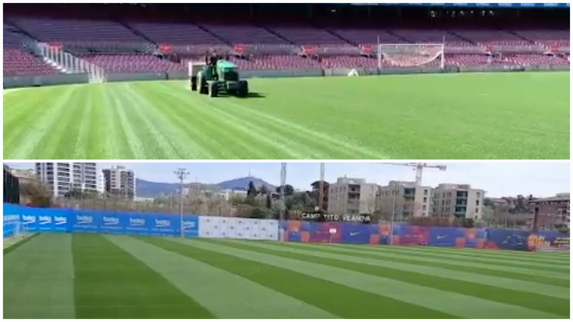 Preparativos Barcelona