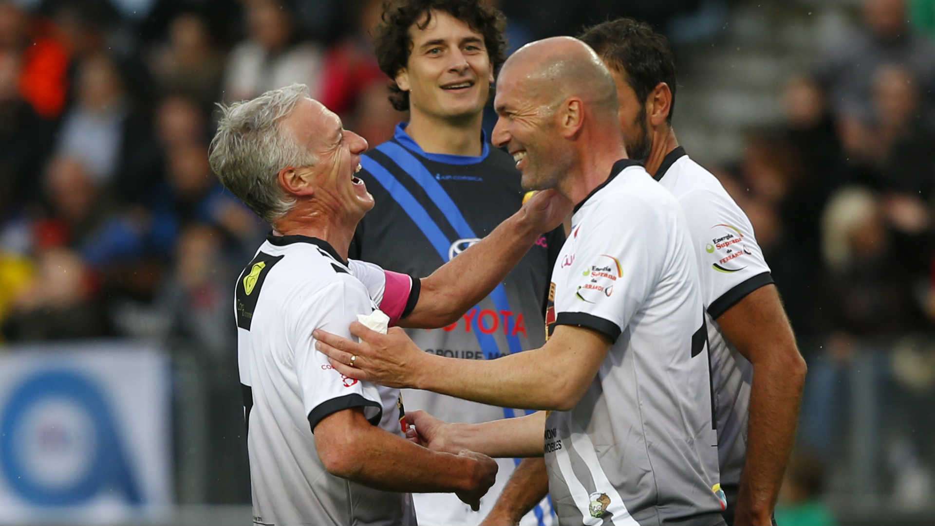 2018-06-01 Zinedine Zidane Didier Deschamps